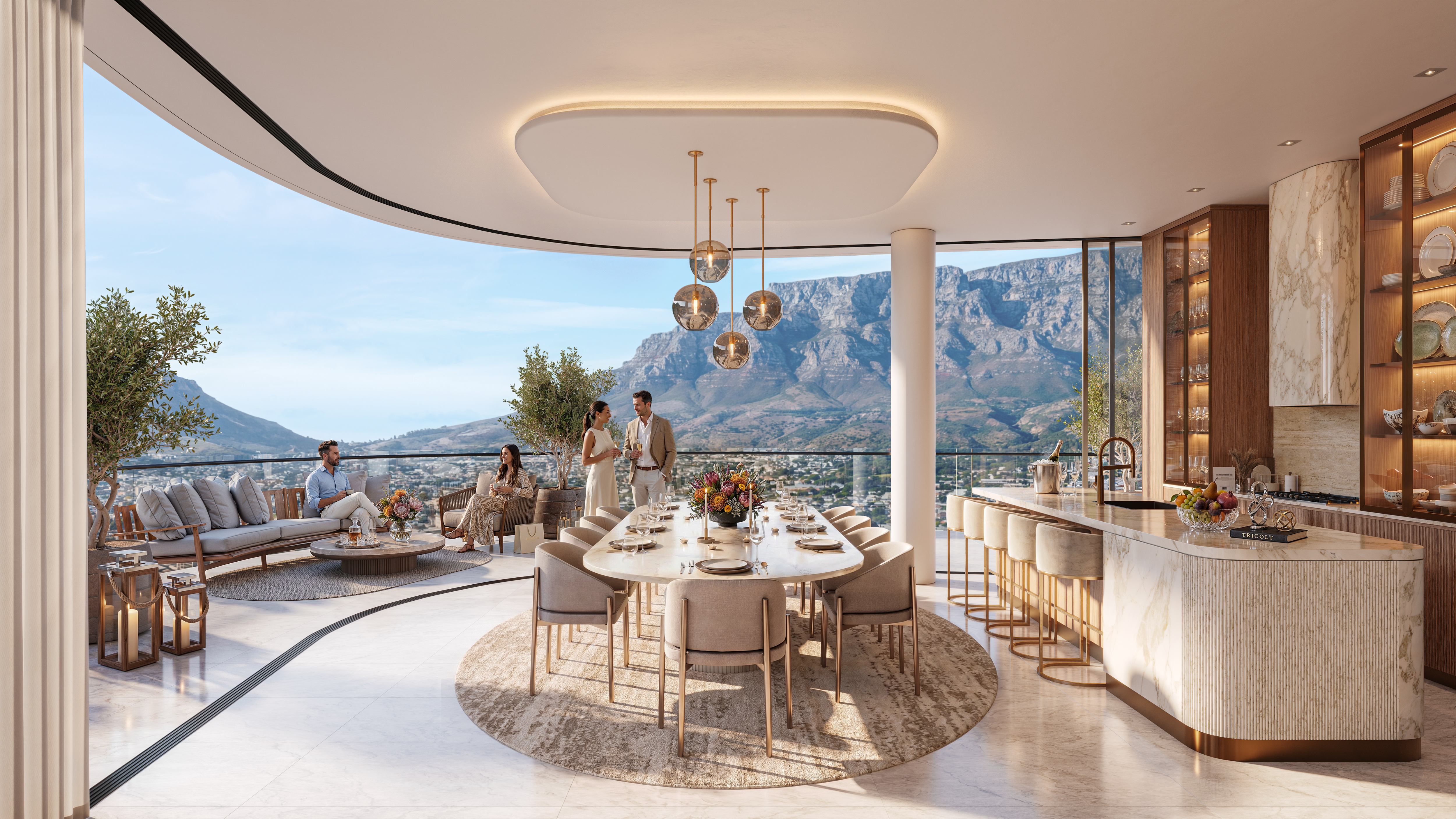 Interior with people, lifestyle moment