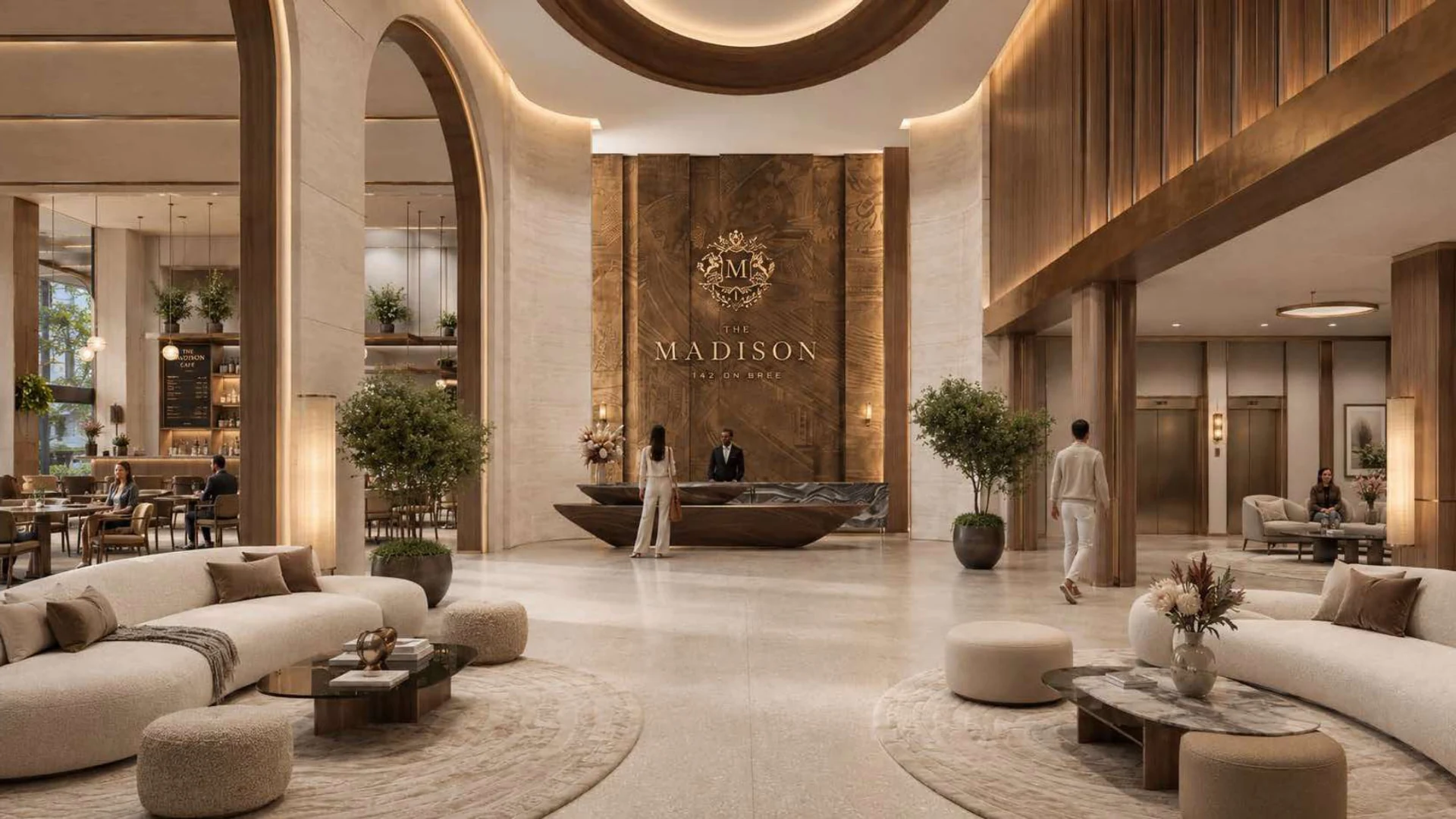 Luxury lobby and reception